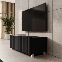 Kenderes - TV-Meubel - Zwart - 100x41x38 cm