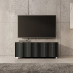 Kenderes - TV-Meubel - Zwart - 100x41x38 cm