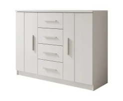 Ladekast Blake - Wit - 120x40x90 cm