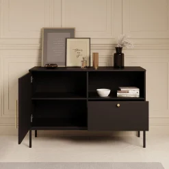 Lagos - Dressoir - Zwart - 120x40x80 cm