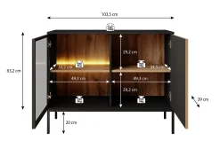 Legend - Dressoir - Beige - 104x39x83 cm