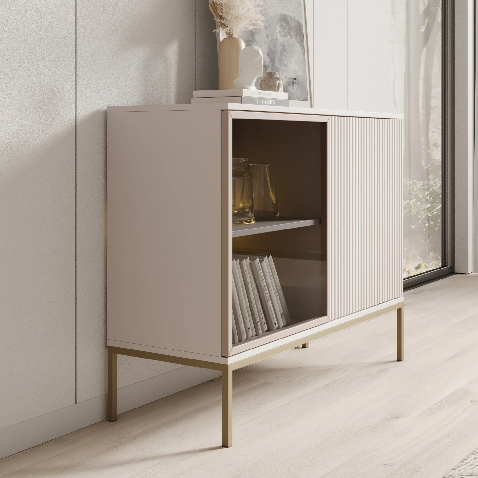 Legend - Dressoir - Beige - 104x39x83 cm
