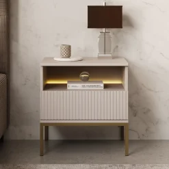 Legend - Nachtkastje - Beige - 54x39x56 cm