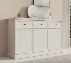 Leroy - Dressoir - Wit - 146x40x86 cm