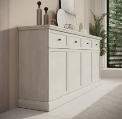 Leroy - Dressoir - Wit - 193x40x86 cm