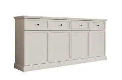 Leroy - Dressoir - Wit - 193x40x86 cm