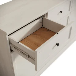 Leroy - Dressoir - Zwart - 146x40x86 cm