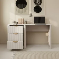 Lima - Bureau - Beige - 140x55x76 cm