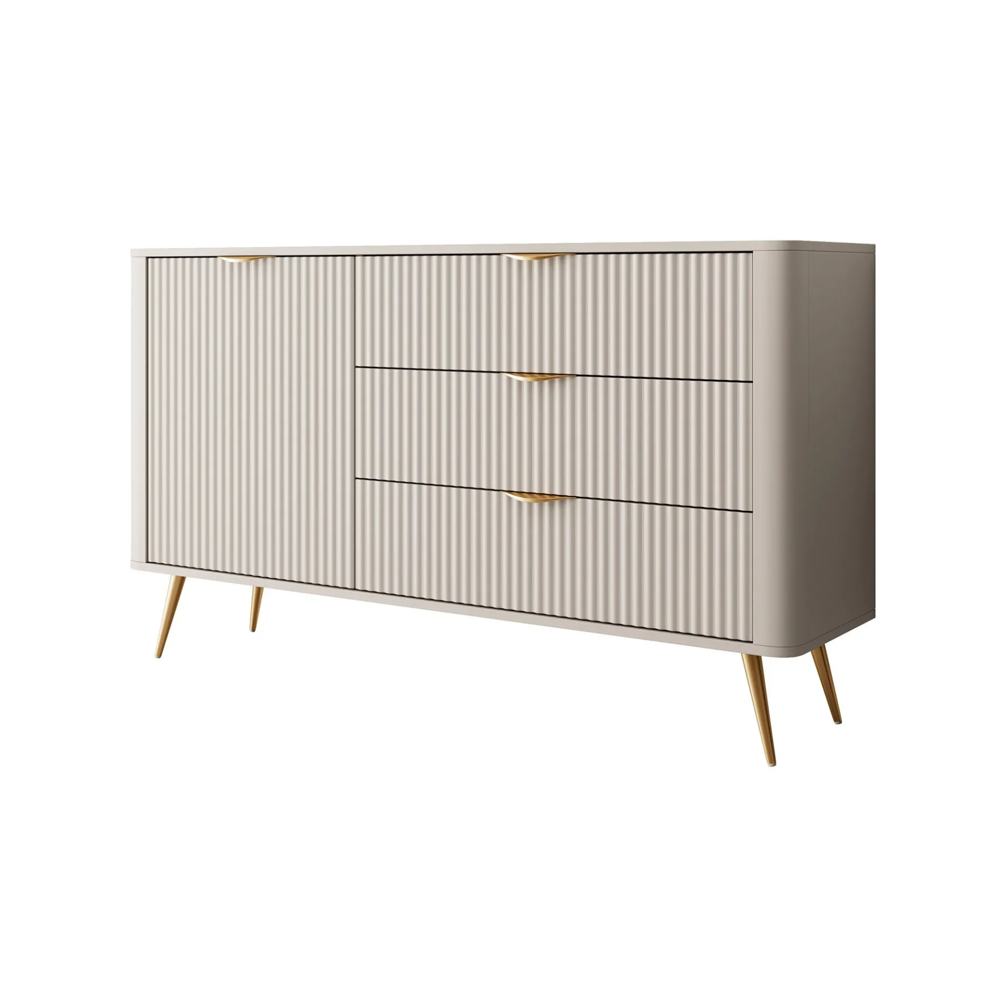 Lima - Dressoir - Beige - 138x38x81 cm