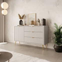 Lima - Dressoir - Beige - 138x38x81 cm