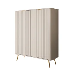 Lima - Dressoir - Beige - 113x38x134 cm