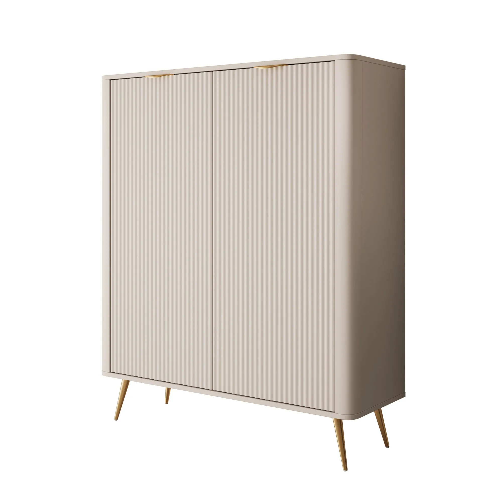 Lima - Dressoir - Beige - 113x38x134 cm