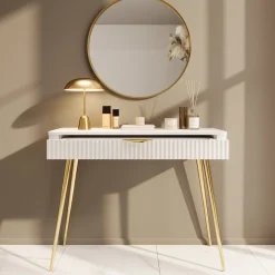 Lima - Kaptafel - Wit - 100x38x78 cm