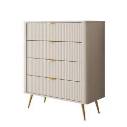Lima - Ladekast - Beige - 88x38x101 cm