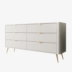 Lima - Ladekast - Wit - 163x38x81 cm