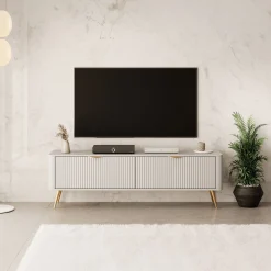 Lima - TV-Meubel - Beige - 163x38x51 cm