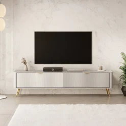 Lima - TV-Meubel - Beige - 200x38x51 cm