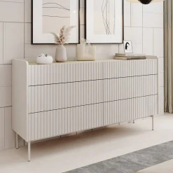 Livako - Ladekast - Beige - 153x38x82 cm