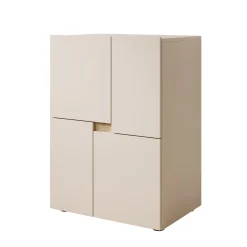 Lombok - Dressoir - Beige - 60x42x84 cm