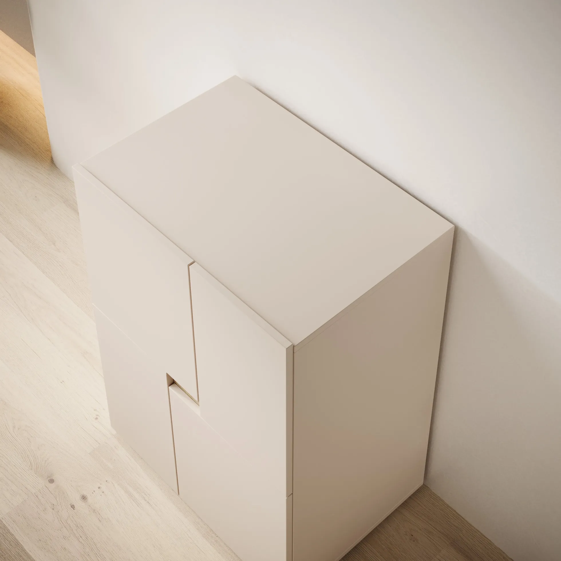 Lombok - Dressoir - Beige - 60x42x84 cm
