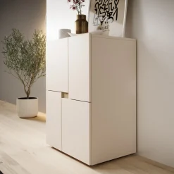 Lombok - Dressoir - Beige - 60x42x84 cm