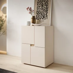 Lombok - Dressoir - Beige - 60x42x84 cm