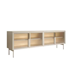 Lomo - TV-Meubel - Beige - 181x39x62 cm