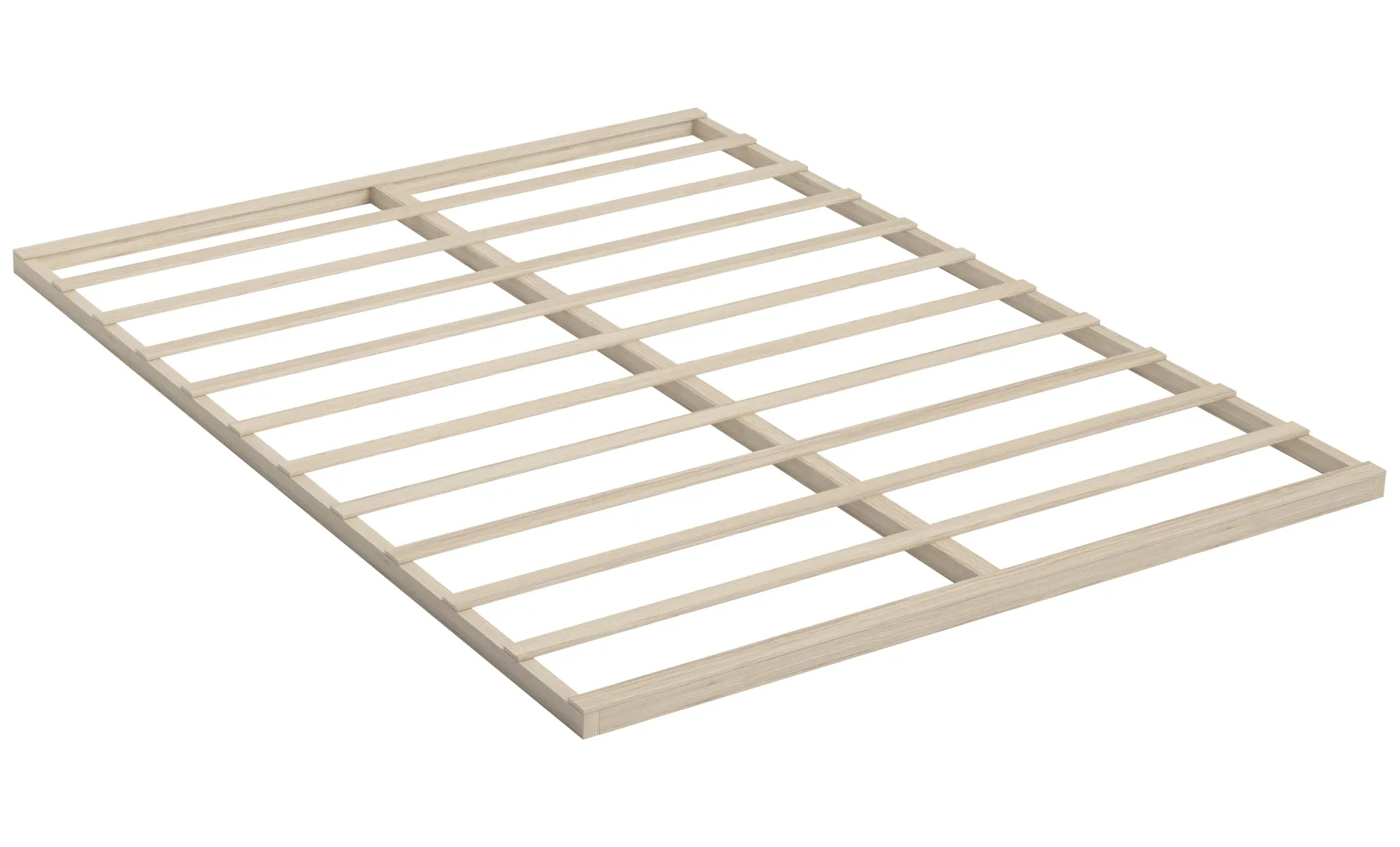 Loox - Tweepersoonsbed met 4 lades - Stof grijs - 160x200 cm