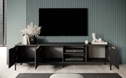 Loren - TV-Meubel - Antraciet - 203 cm