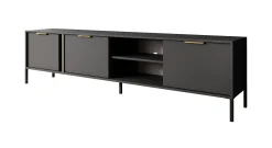 Loren - TV-Meubel - Antraciet - 203 cm