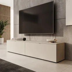 Lornes - TV-Meubel - Beige - 180x35x38 cm