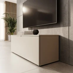 Lornes - TV-Meubel - Beige - 100x35x38 cm