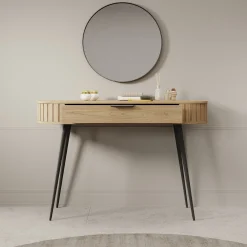 Loro - Kaptafel - Eikenpatroon - 120x40x80 cm