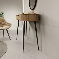 Loro - Kaptafel - Eikenpatroon - 120x40x80 cm