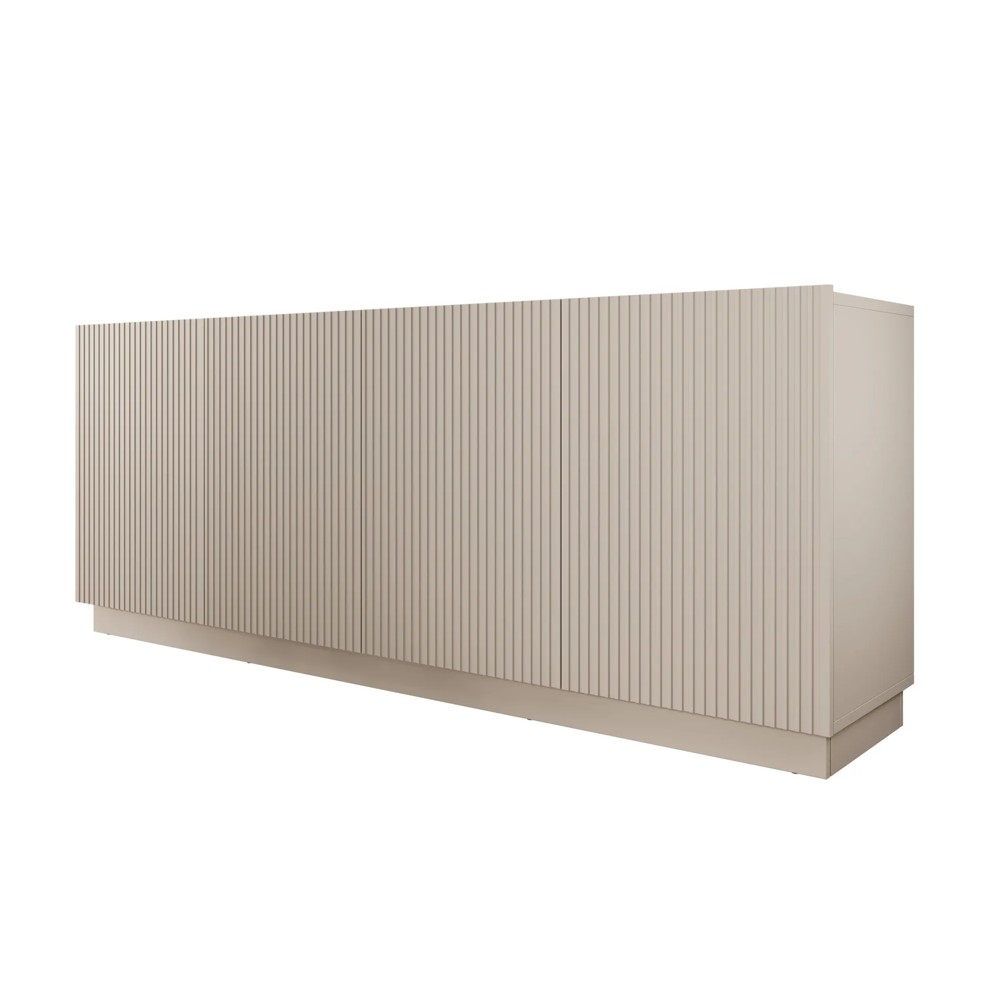 Lucera - Dressoir - Beige - 200x42x78 cm