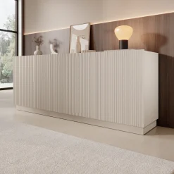 Lucera - Dressoir - Beige - 200x42x78 cm
