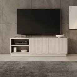 Lucera - TV-Meubel - Beige - 150x42x48 cm