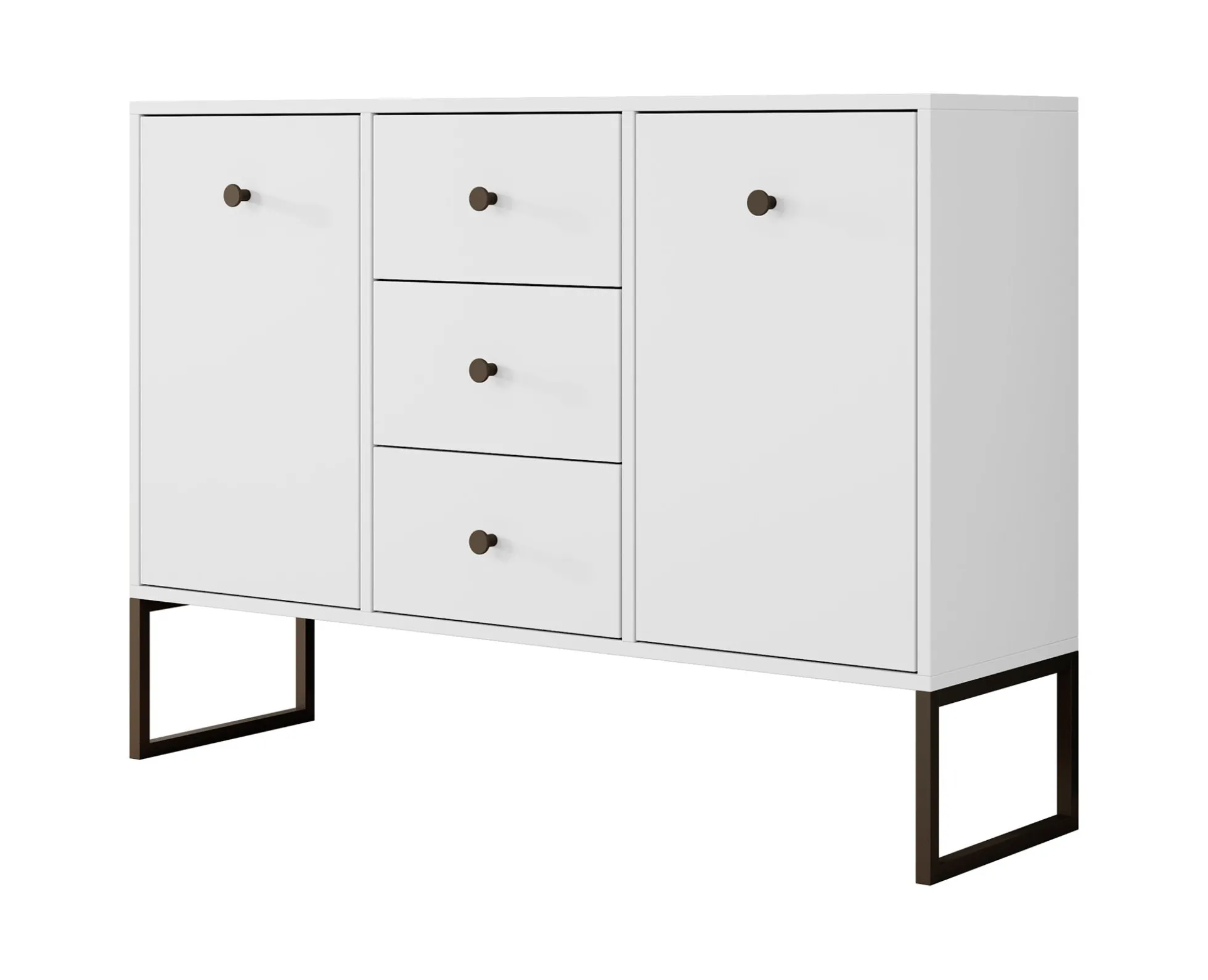 Lyndall 2 - Dressoir - Wit - 115x33x82 cm