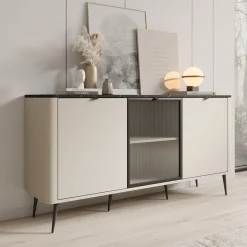 Mace 3 - Dressoir - Beige - 160x40x82 cm