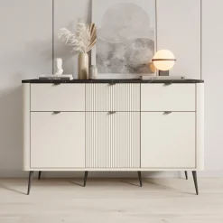 Mace - Dressoir - Beige - 130x40x82 cm