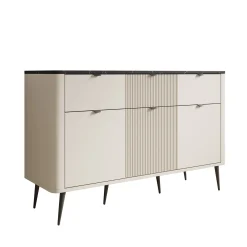 Mace - Dressoir - Beige - 130x40x82 cm