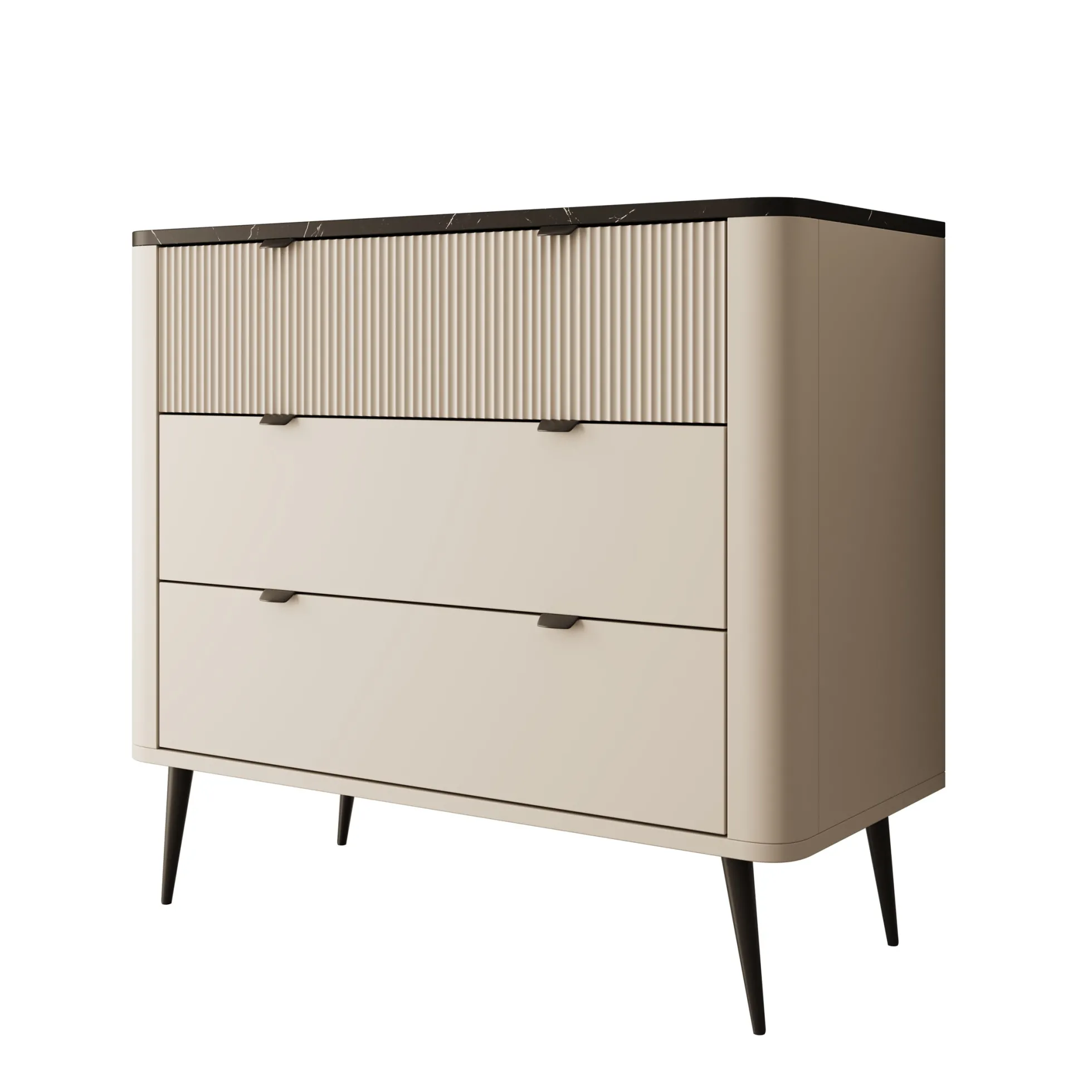 Mace - Ladekast - Beige - 90x40x82 cm