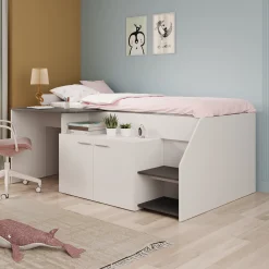 Maddox - Bed - Wit - 90x200