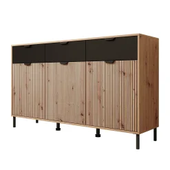 Malaika - Dressoir - Eikenpatroon - 157x40x93 cm