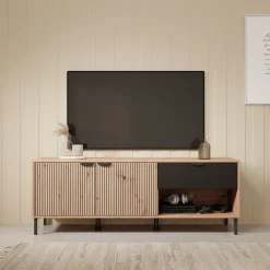 Malaika - TV-Meubel - Eiken - 151x40x54 cm