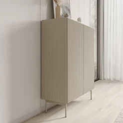 Marajo - Dressoir - Beige - 99x40x123 cm