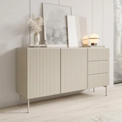 Marajo - Dressoir - Beige - 147x40x81 cm