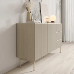 Marajo - Dressoir - Beige - 147x40x81 cm