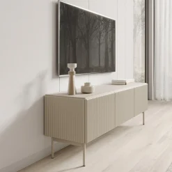 Marajo - TV-Meubel - Beige - 147x40x51 cm