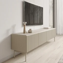 Marajo - TV-Meubel - Beige - 195x40x51 cm